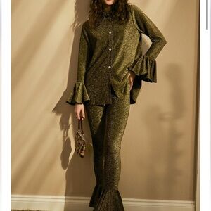 Sleeper | Saturn Golden Green Lounge Set | Size M